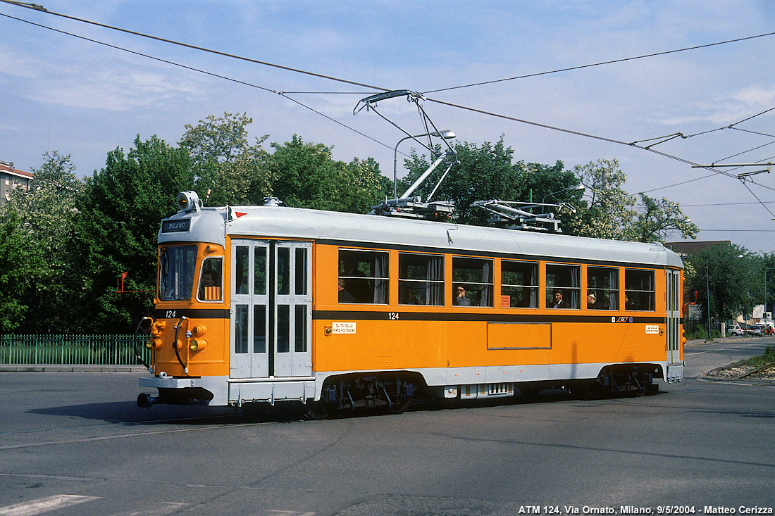 Tram vintage - Via Ornato.