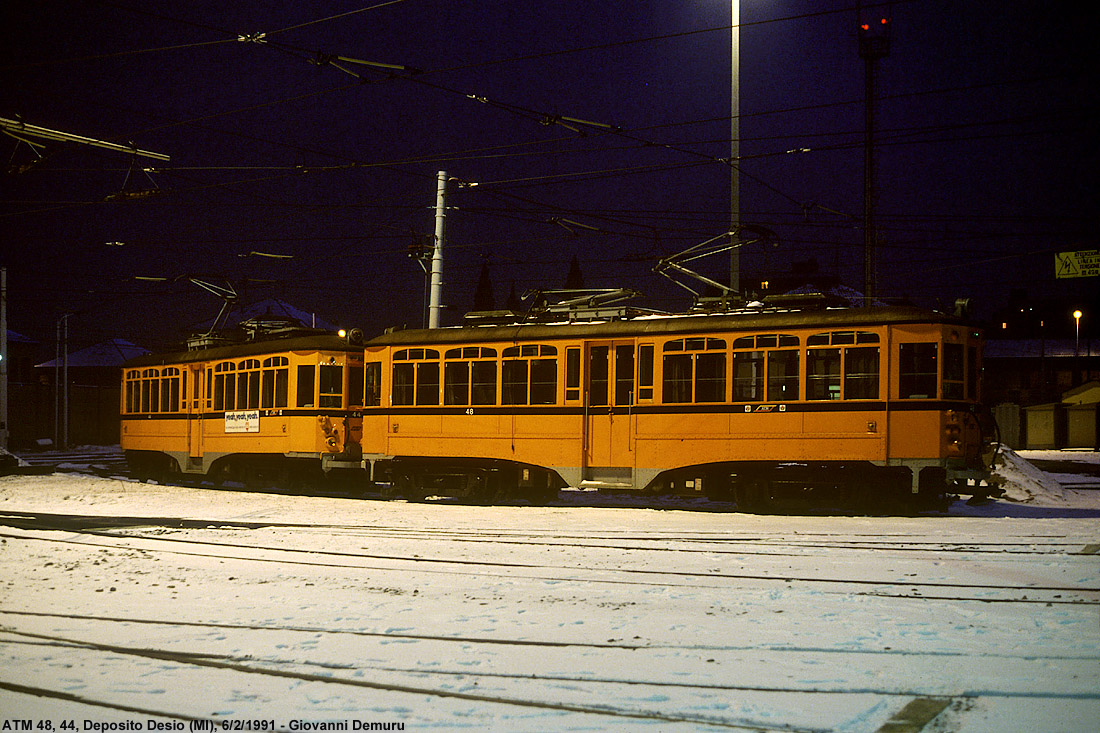 Tram vintage - Dep. Desio.