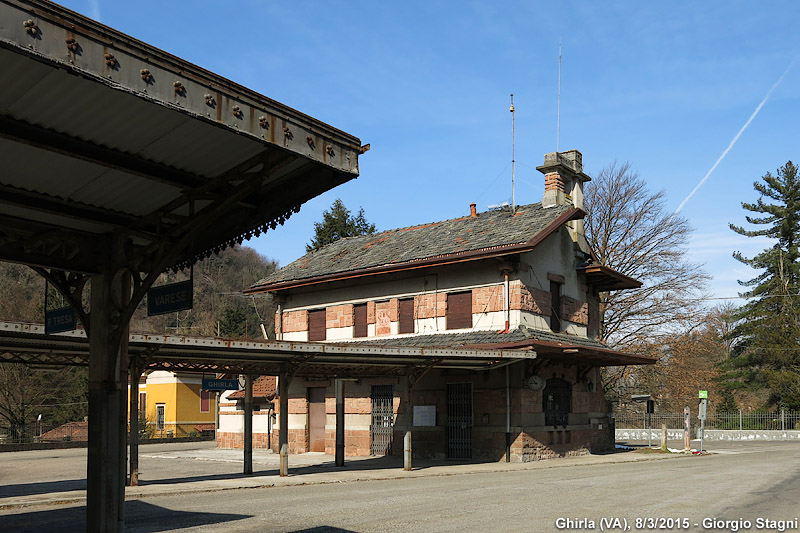 La stazione di Ghirla (VA) - Ghirla.