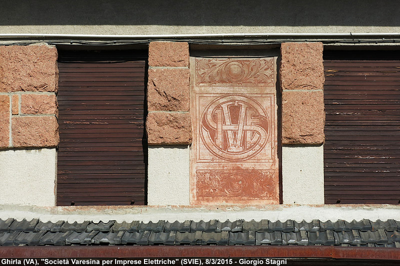 La stazione di Ghirla (VA) - Logo SVIE.