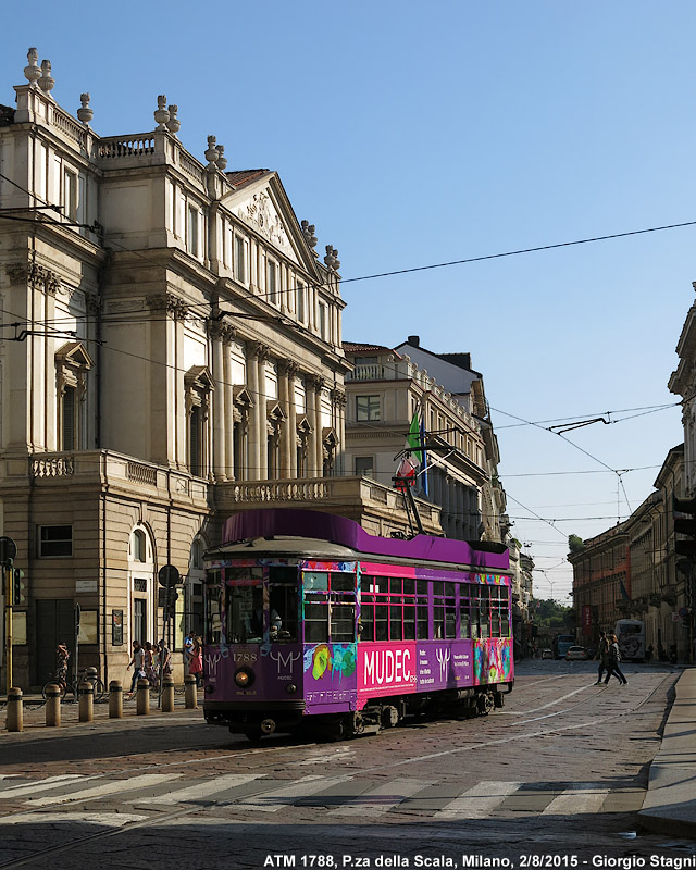 Gli altri tram del 2014-15 - P.za della Scala.