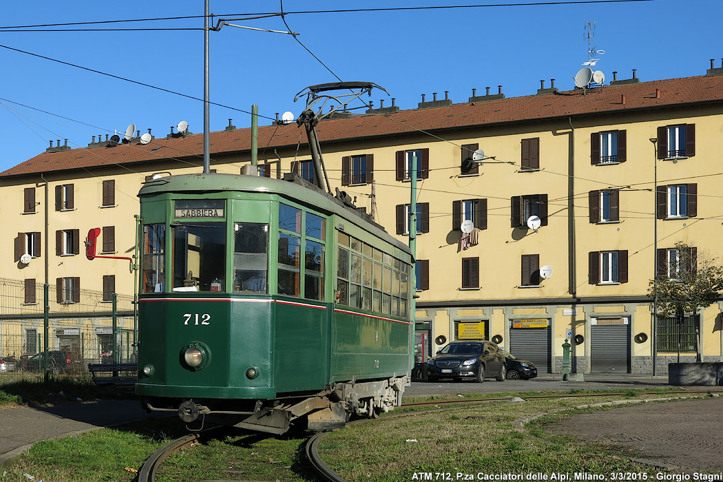 Sabbiere nel 2015 - P.za Cacciatori delle Alpi.