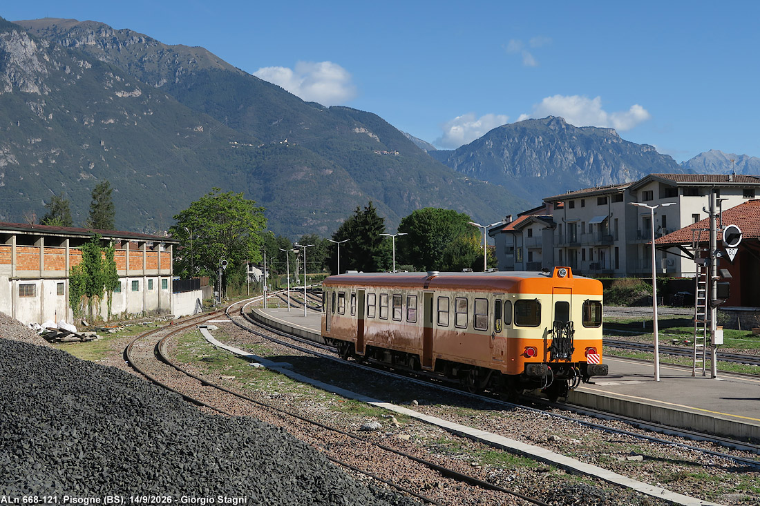 ALn 668-121 fino a Breno - Pisogne.