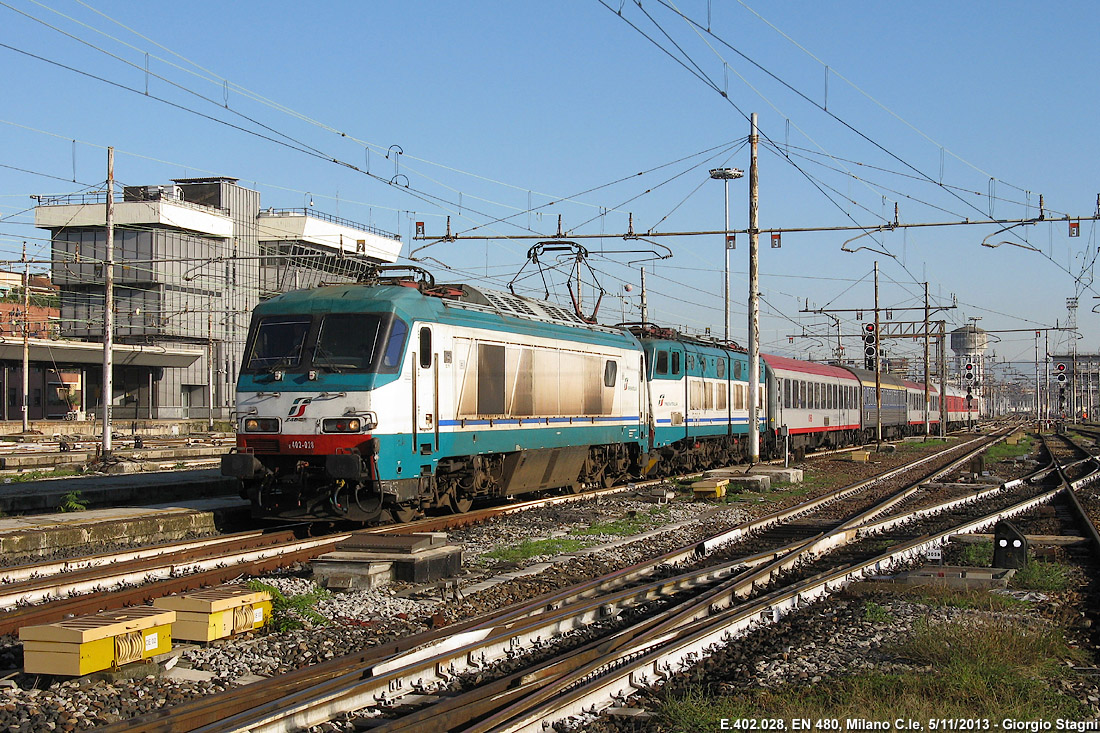 Milano Centrale - E.402A.