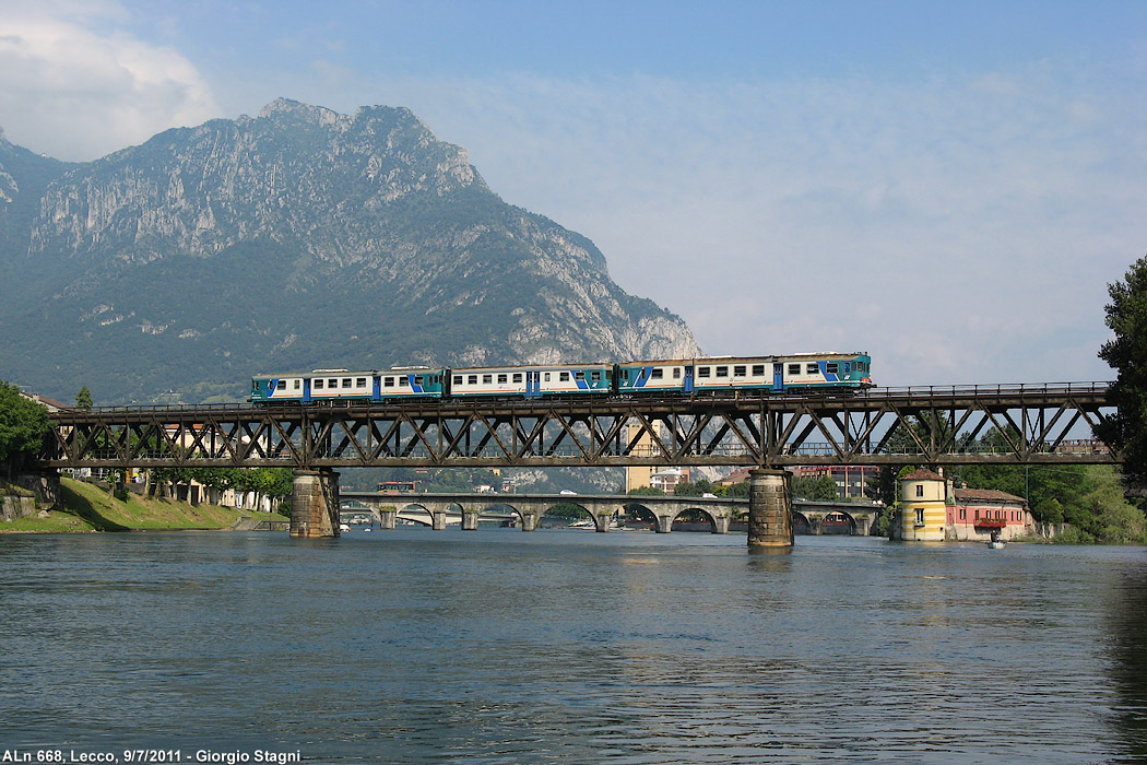 Viaggio in automotrice - Lecco.