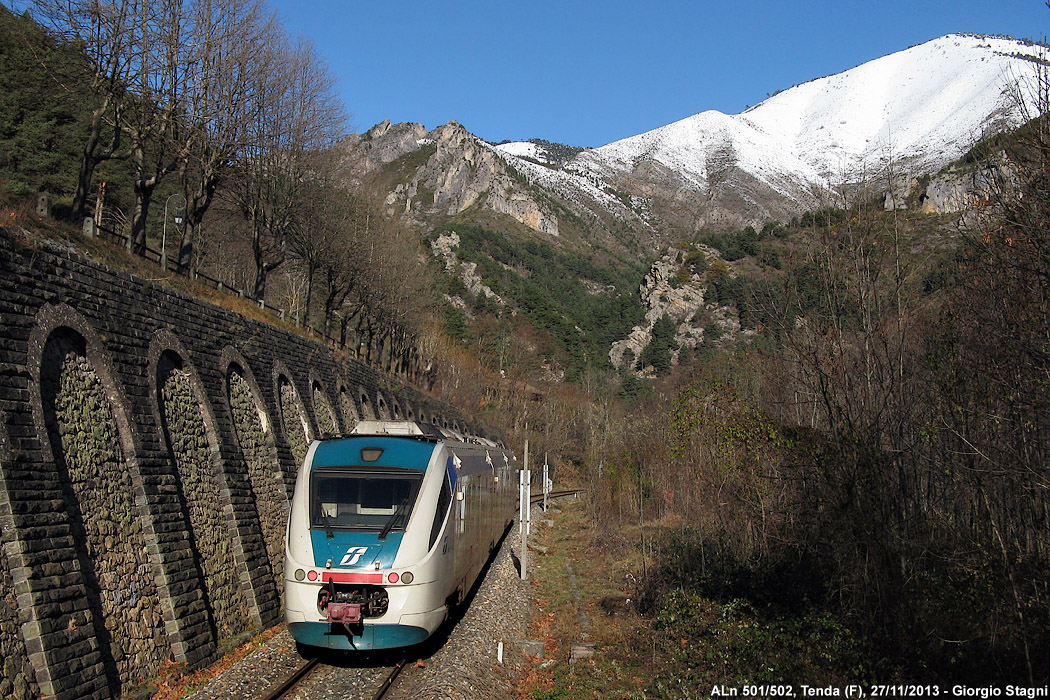 Cuneo-Ventimiglia: l'inverno 2013 - Tenda.