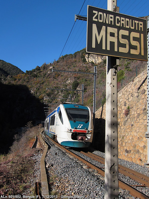 Cuneo-Ventimiglia: l'inverno 2013 - Bergue.