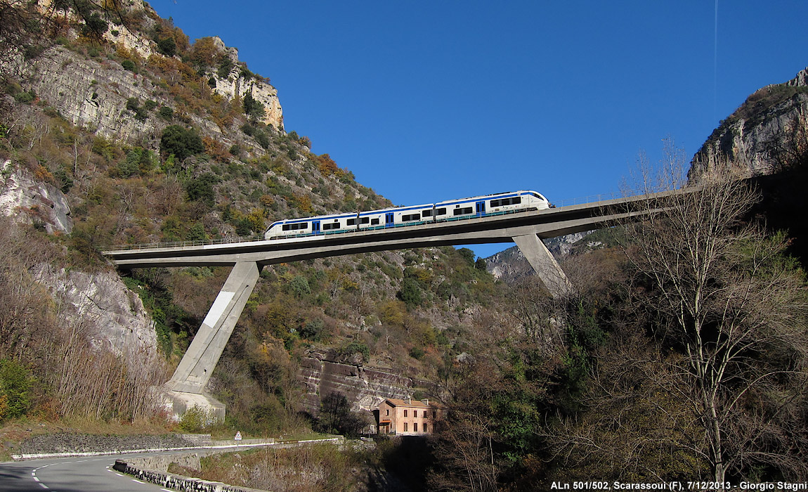 Cuneo-Ventimiglia: l'inverno 2013 - Scarassoui.