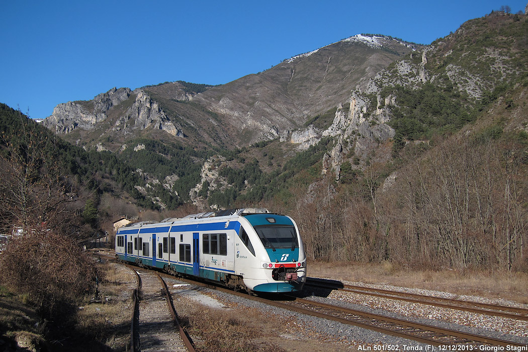 Cuneo-Ventimiglia: l'inverno 2013 - Tenda.