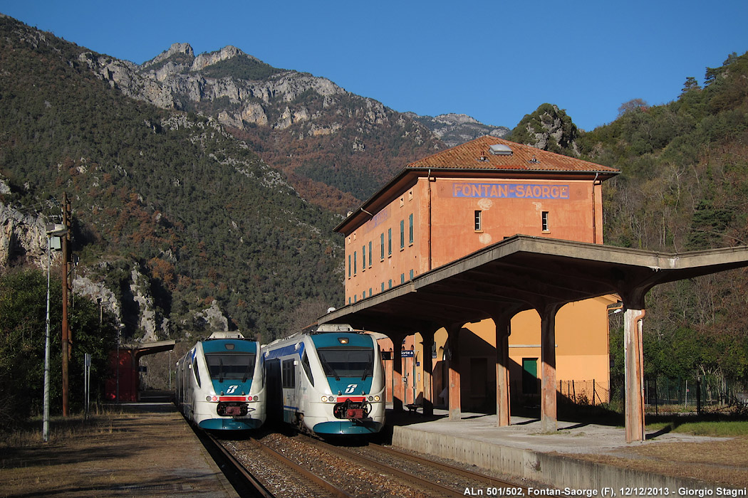 La terra e la ferrovia - Fontan-Saorge.