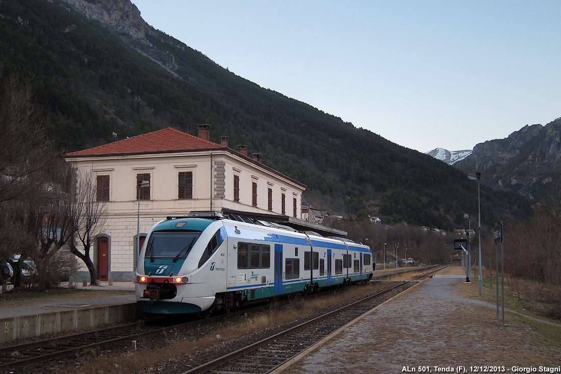 Cuneo-Ventimiglia: l'inverno 2013 - Tenda.