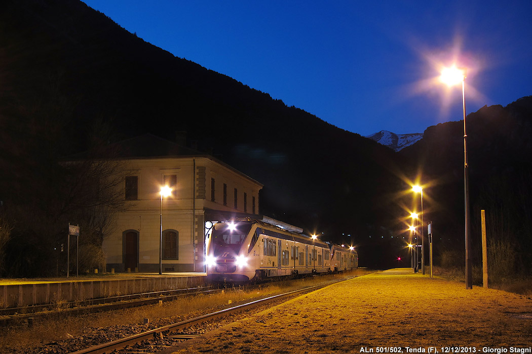 Cuneo-Ventimiglia: l'inverno 2013 - Tenda.