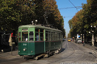 I colori dell'autunno in tram - P.le Sempione.