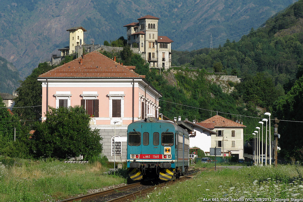 La stazione capolinea - Varallo.