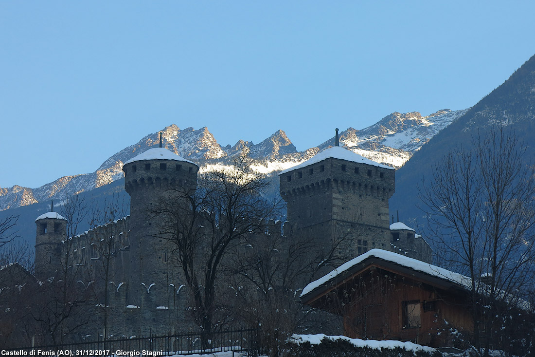 La neve di Natale - Fenis.