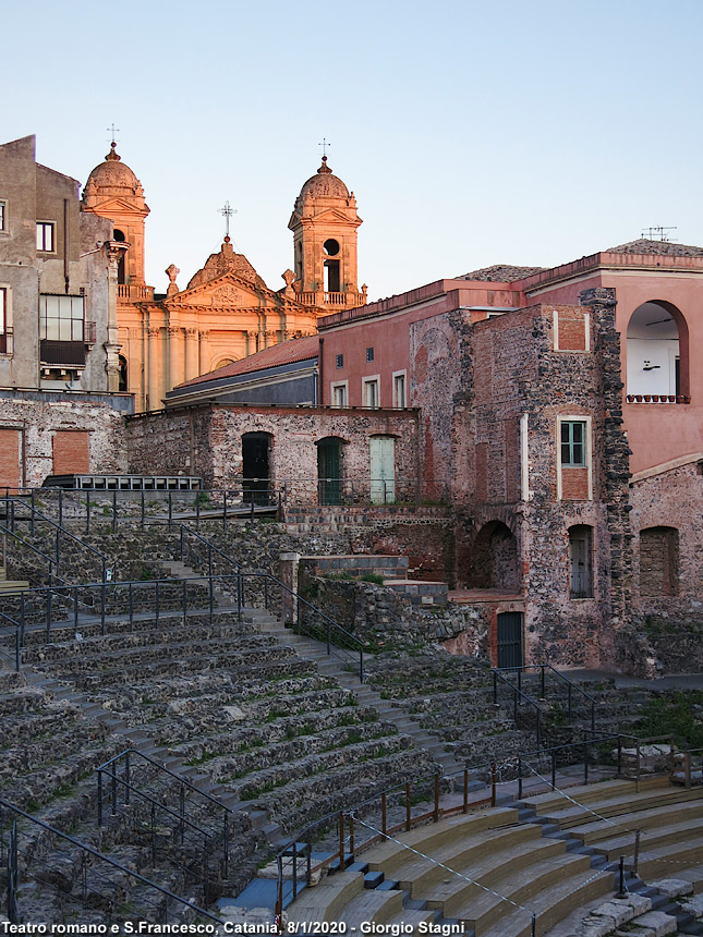 Catania - Teatro romano.