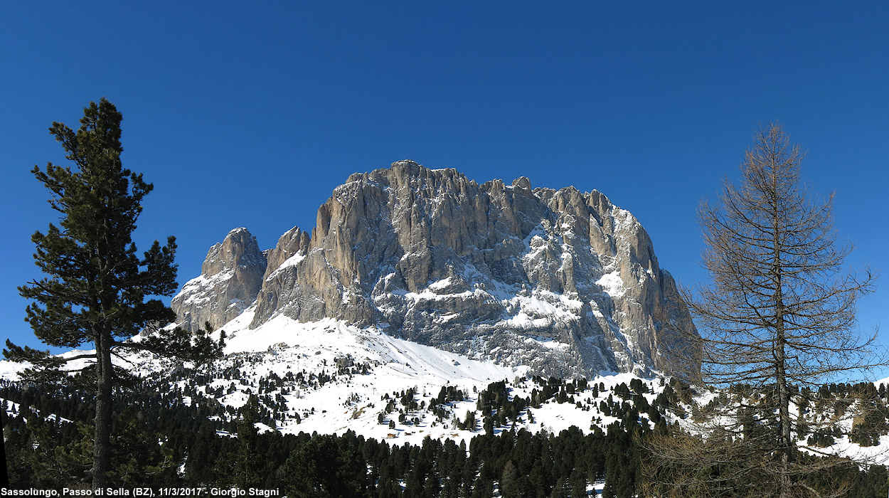 Intorno al passo Sella - Sassolungo.