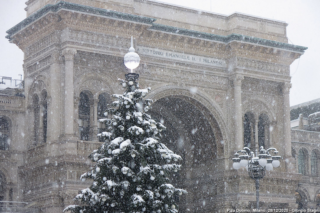 Dicembre 2020 in bianco e giallo - Galleria.