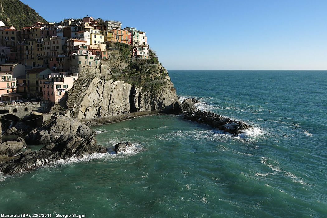 Levante verso sera - Manarola.