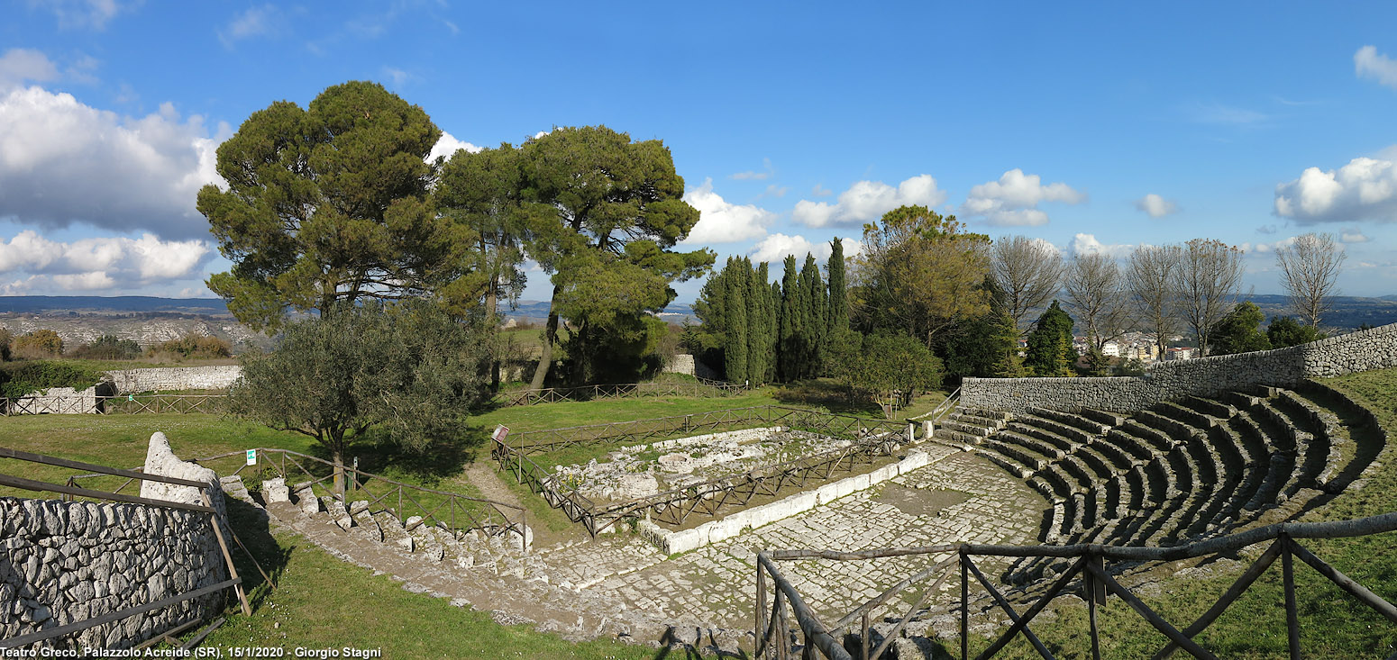 Palazzolo Acreide. - Teatro greco.