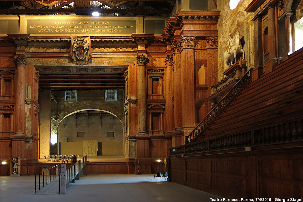 Paesaggi - Teatro Farnese, Parma.