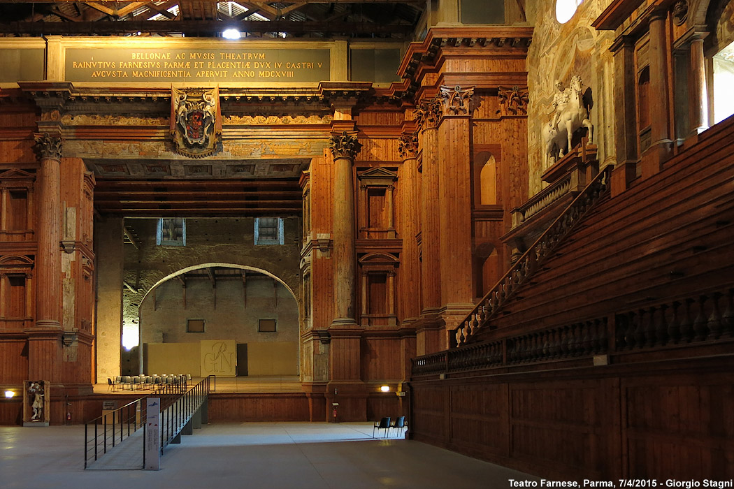 Paesaggi - Teatro Farnese, Parma.