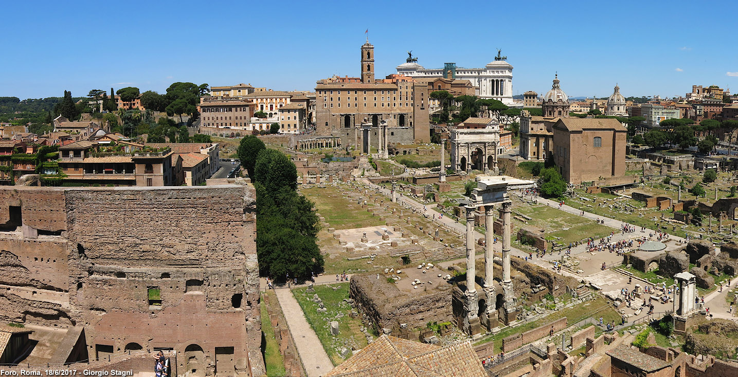 Roma nell'estate - Foro.