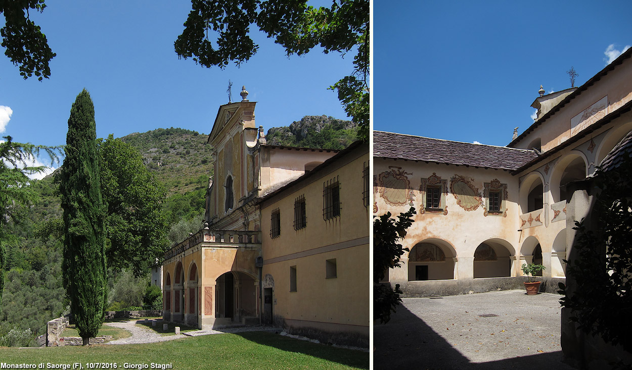 Intorno alla ferrovia - Saorge.