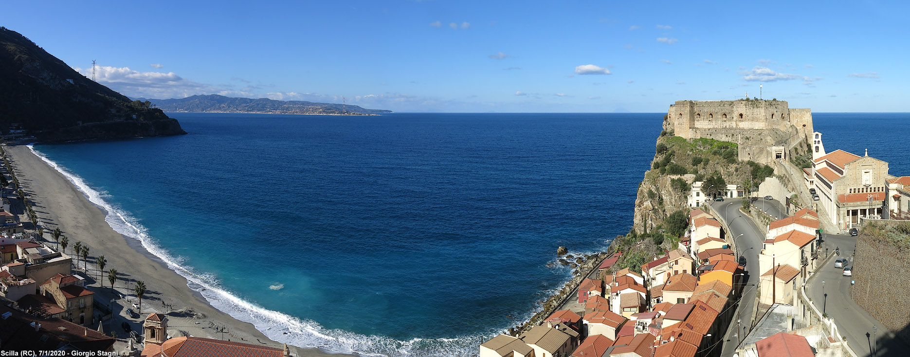 Attraverso lo Stretto - Scilla.