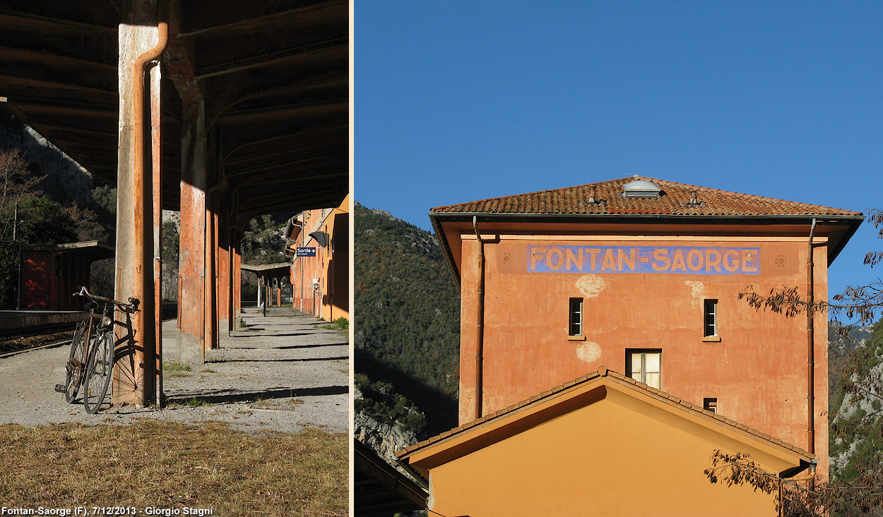 Cuneo-Ventimiglia: l'inverno 2013 - Fontan-Saorge.