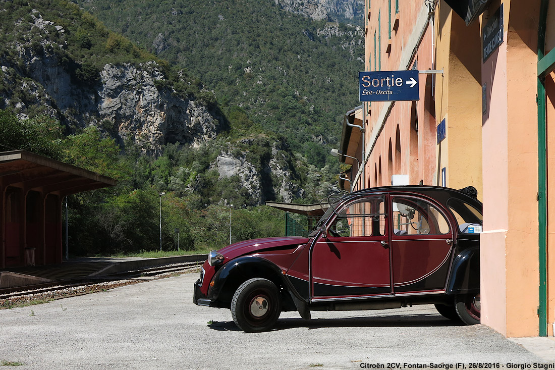 Intorno alla ferrovia - Saorge.