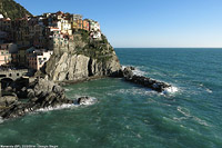 Levante verso sera - Manarola.