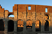 Scende la sera d'inverno - Colosseo.