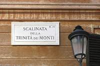 Vie a Roma - Trinit dei Monti.