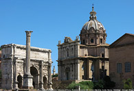 Roma nell'estate - Arco di Settimio Severo.