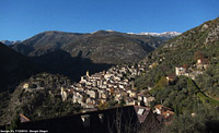 Cuneo-Ventimiglia: l'inverno 2013 - Saorge.