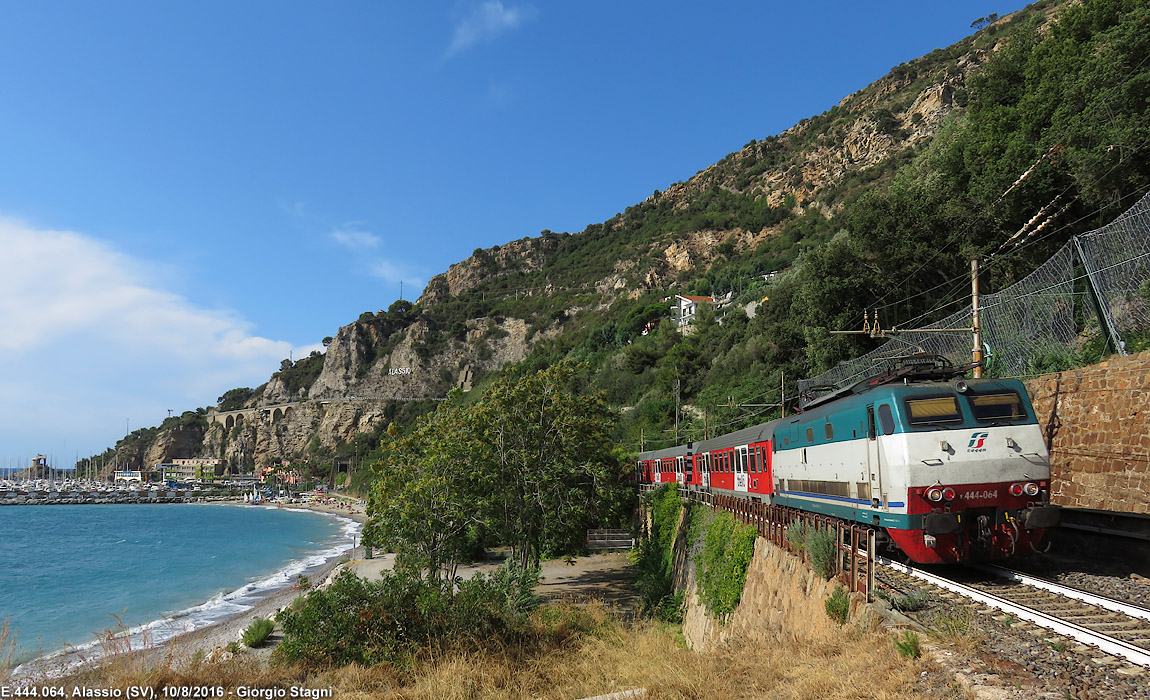 Di mare e di treno - Alassio.