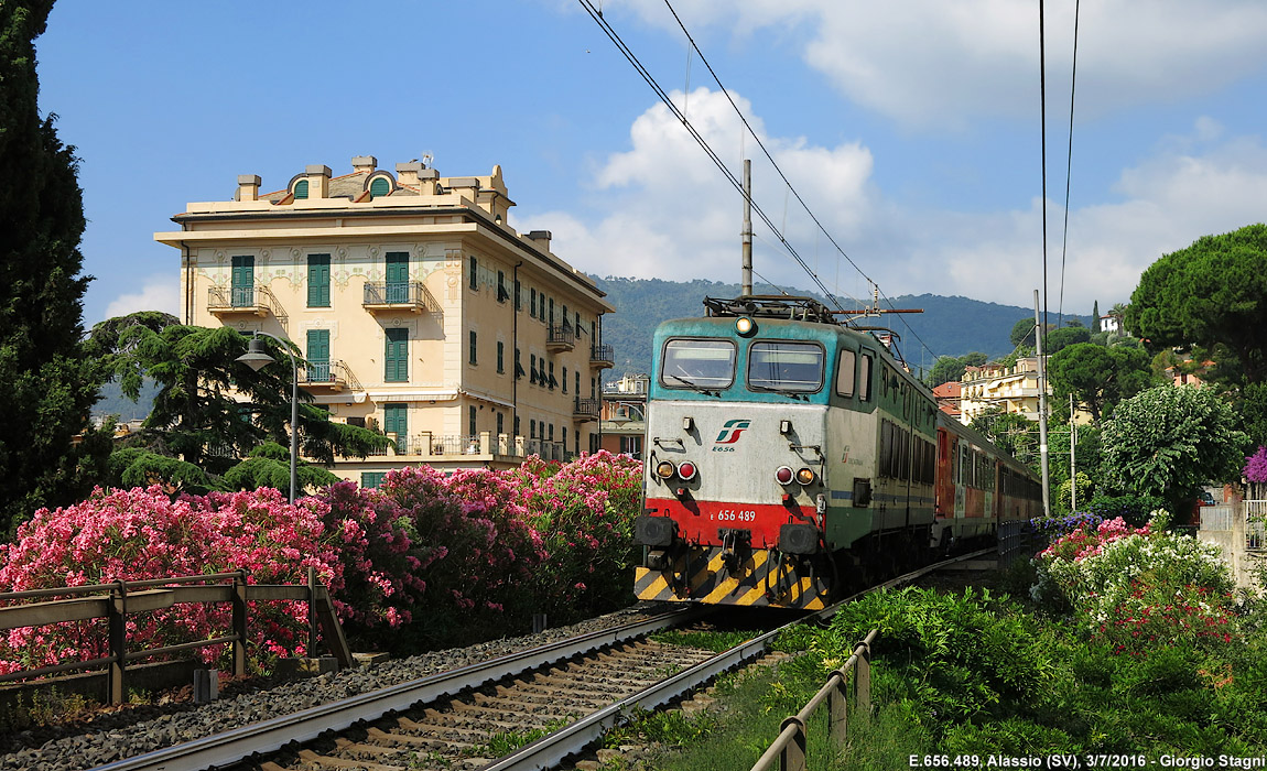 Di mare e di treno - Alassio.