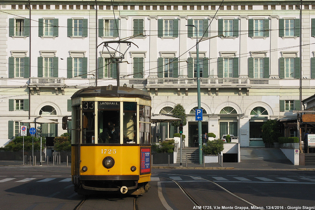 I tram del 2017 - V.le Monte Grappa.