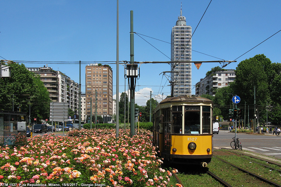 I tram del 2017 - P.za Repubblica.