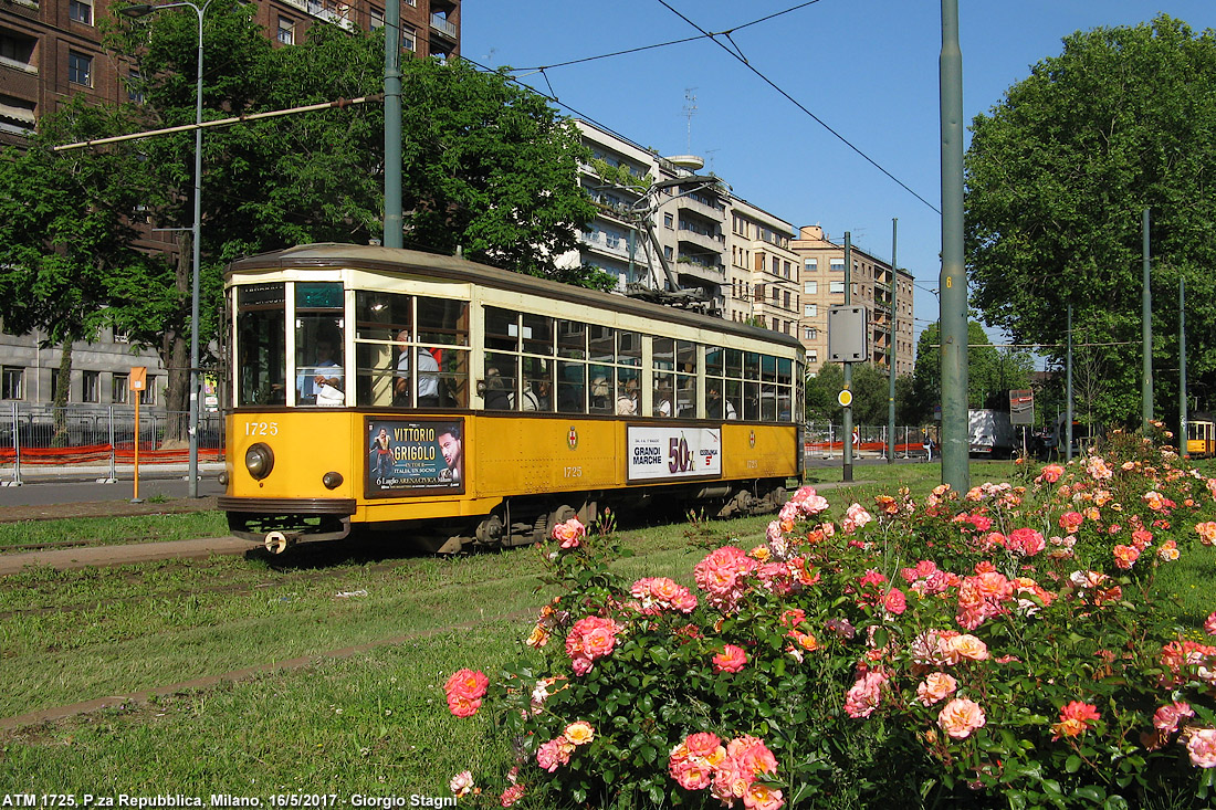 I tram del 2017 - P.za Repubblica.