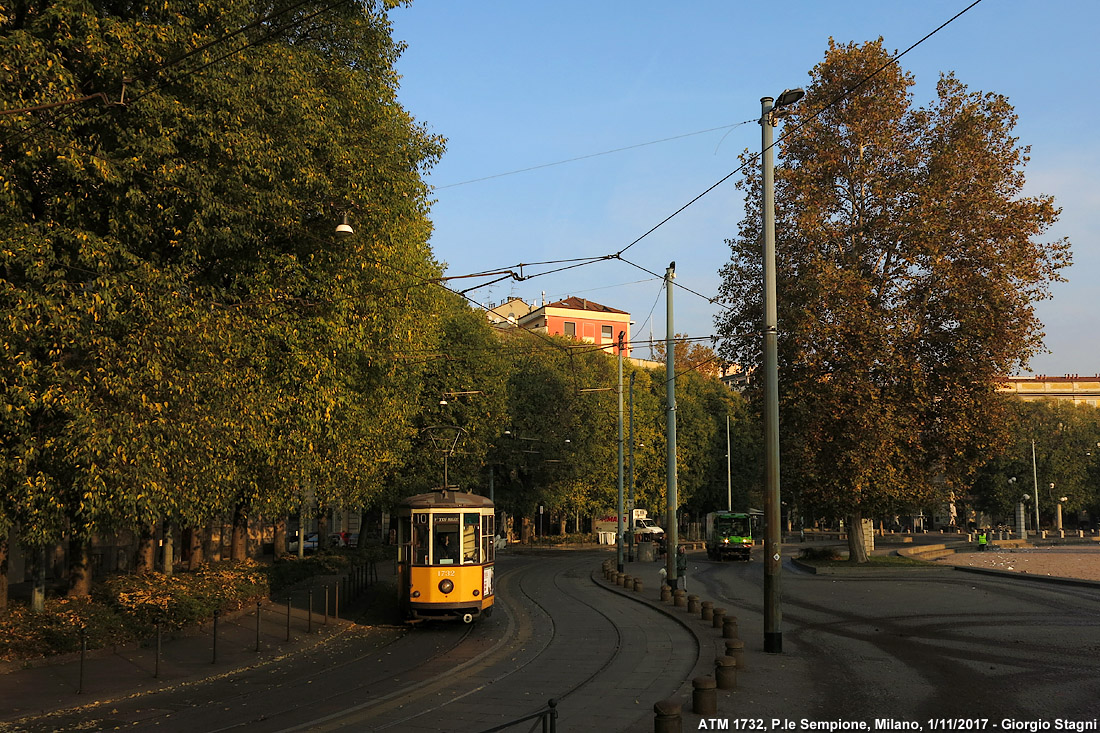 I tram del 2017 - P.le Sempione.