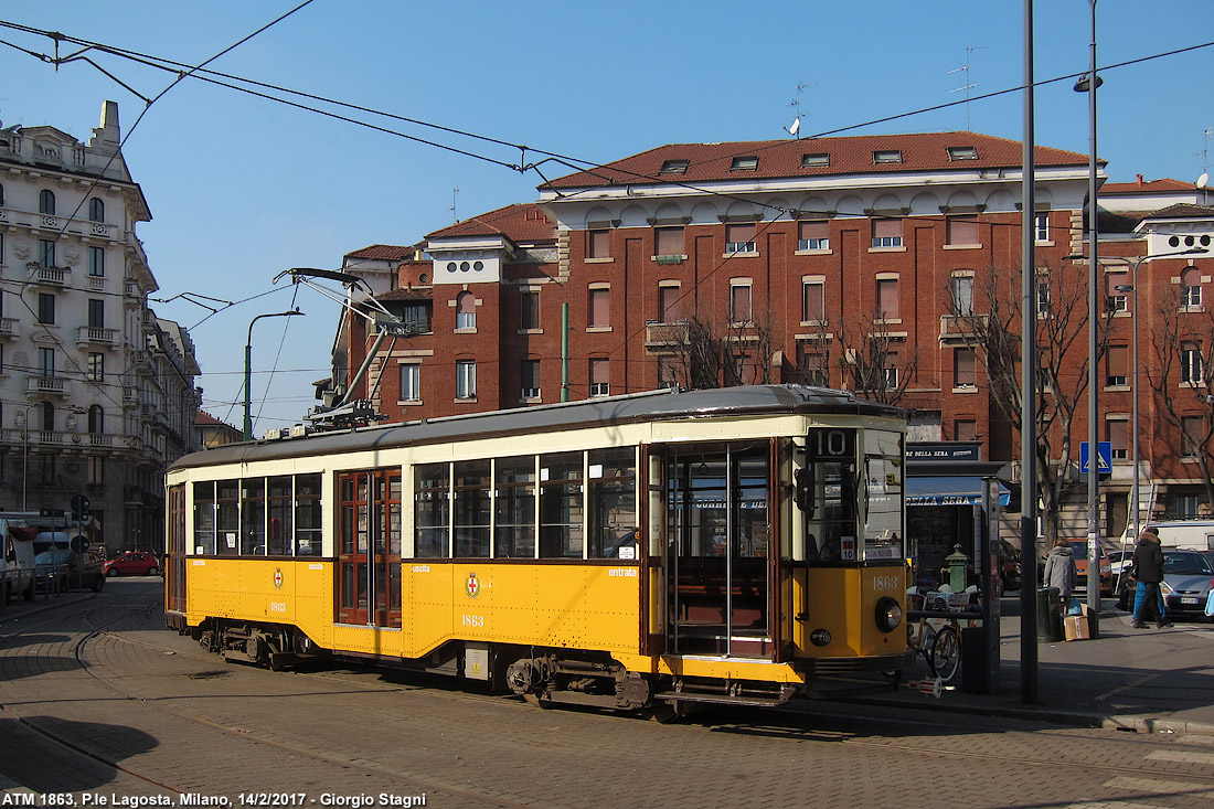 I tram del 2017 - P.le Lagosta.