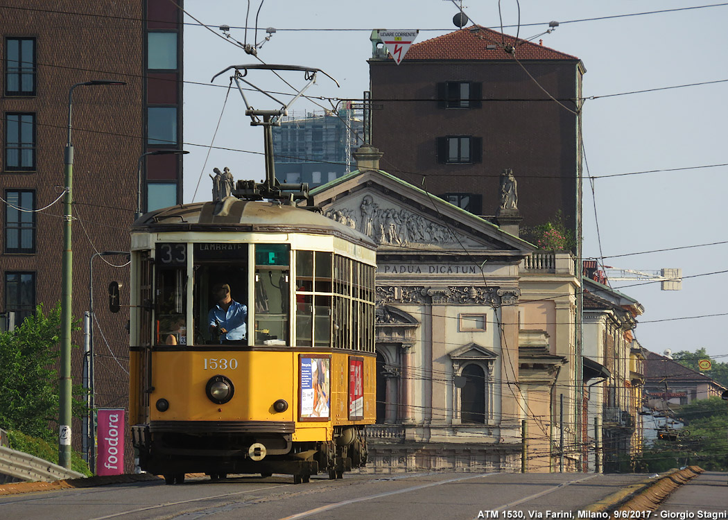 I tram del 2017 - Via Farini.