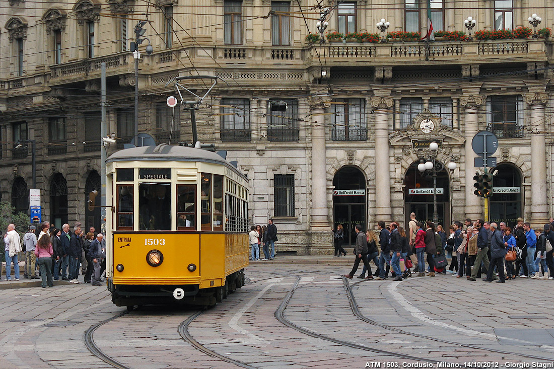 Tram a colori - Cordusio.