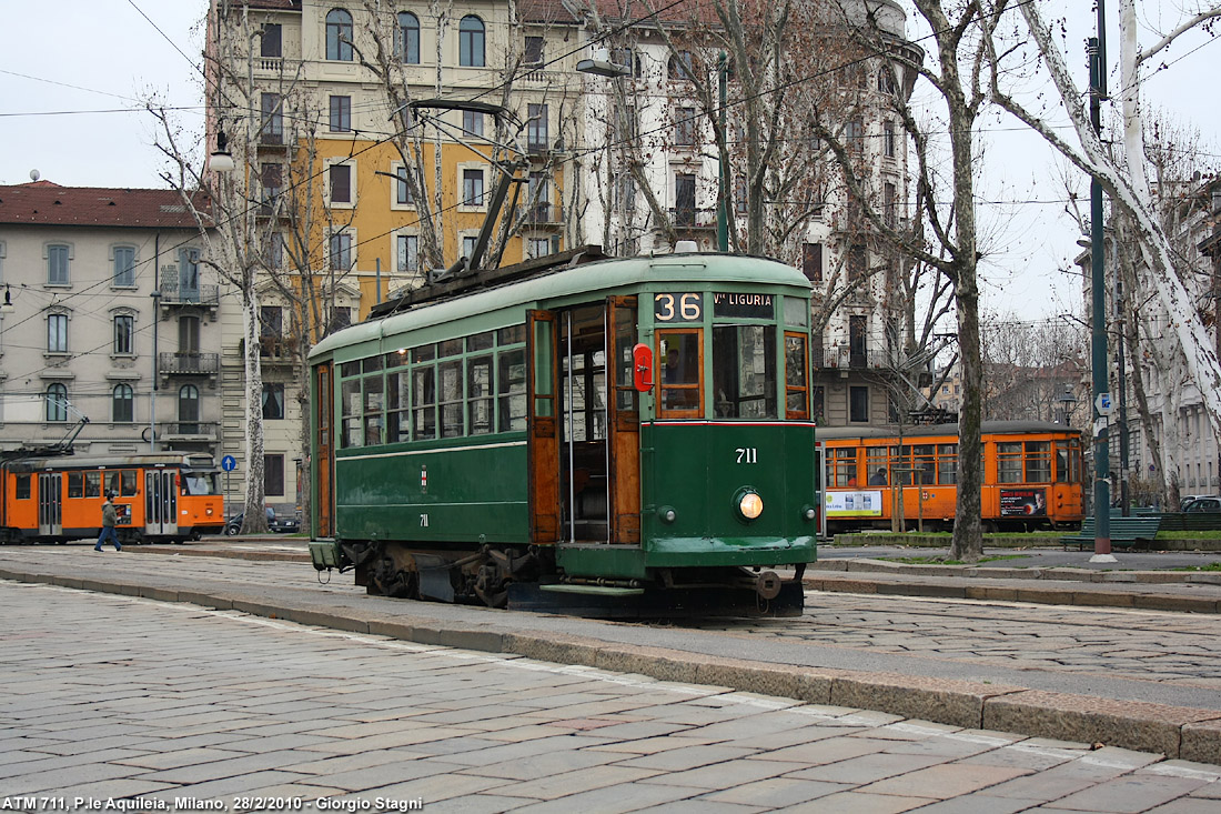 Tram a colori - P.le Aquileia.