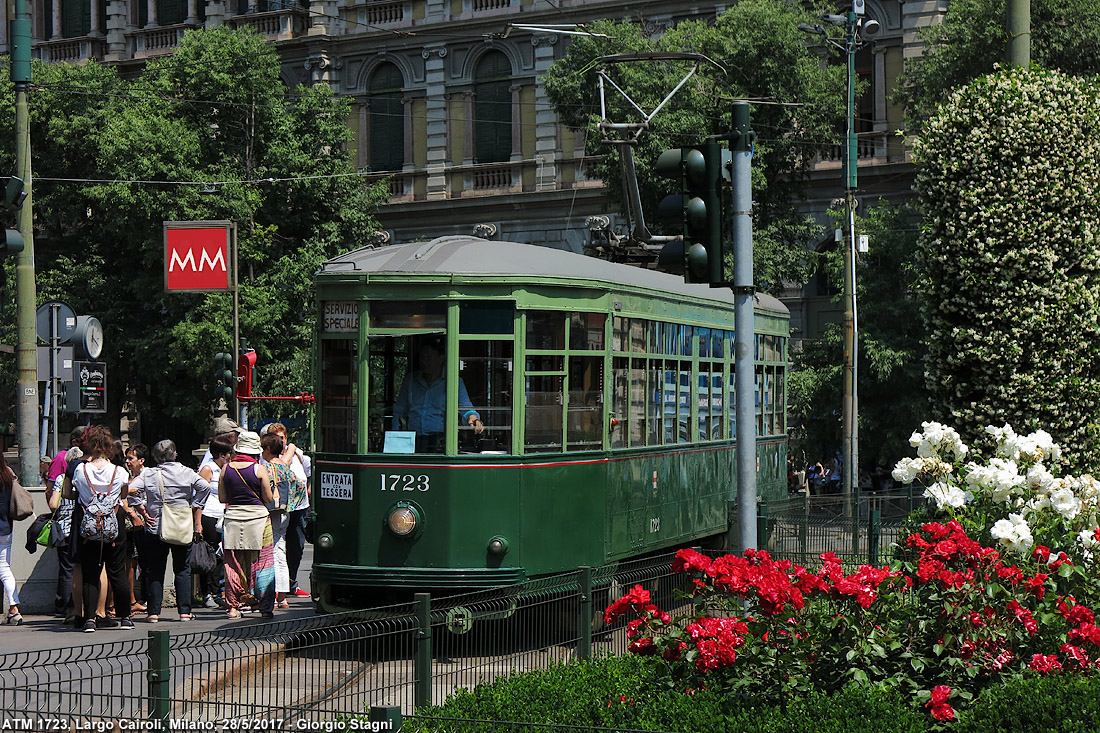 I tram del 2017 - Largo Cairoli.
