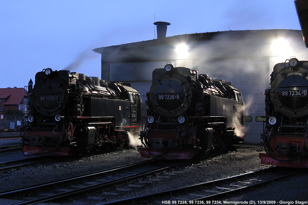 Vapore nell'Harz - Wernigerode.