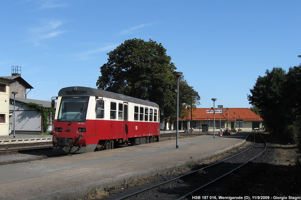 Vapore nell'Harz - Wernigerode.