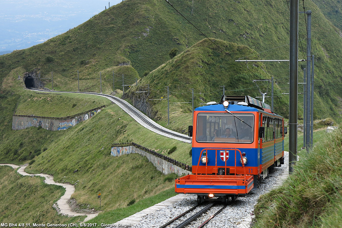 H 2/3 a vapore - Monte Generoso.